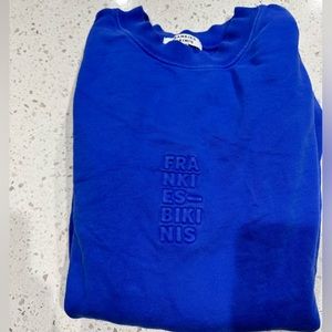 Royal Blue Frankie’s Bikinis Sweatshirt